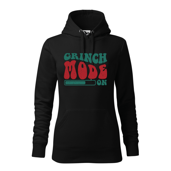 Malfini Hanorac Dama Negru Grinch mode on