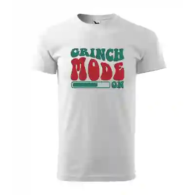 Malfini Tricou Barbat Alb Grinch mode on