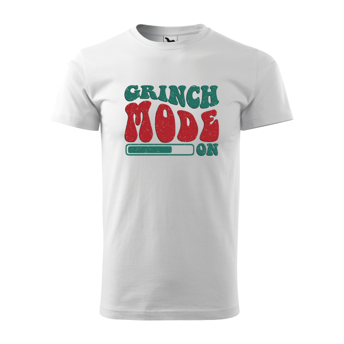Malfini Tricou Barbat Alb Grinch mode on