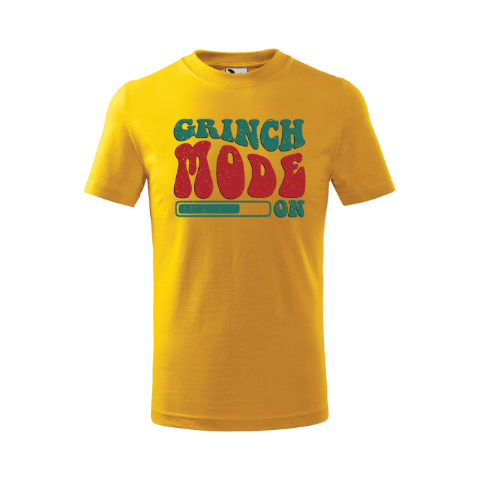 Malfini Tricou Copii Galben Grinch mode on