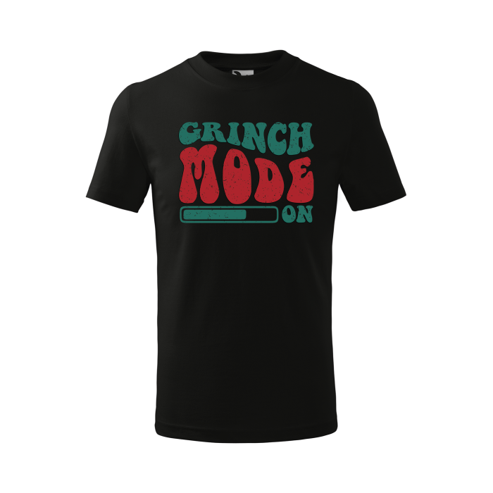 Malfini Tricou Copii Negru Grinch mode on