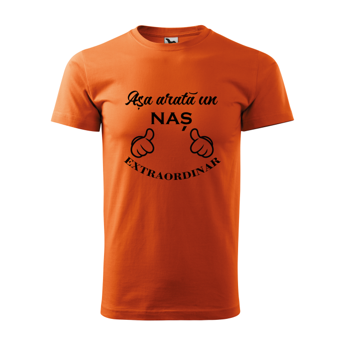 Malfini Tricou Barbat Portocaliu Asa arata un