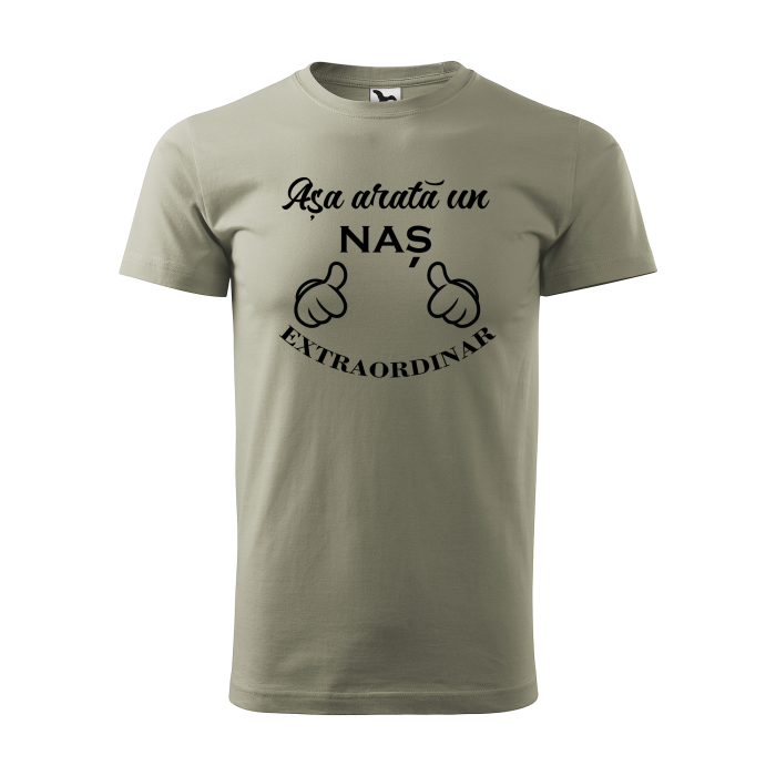 Malfini Tricou Barbat Kaki deschis Asa arata un
