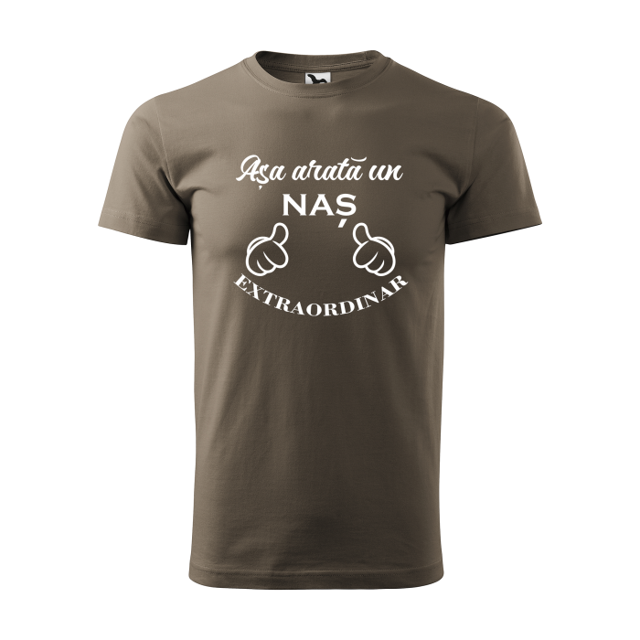 Malfini Tricou Barbat Army Asa arata un