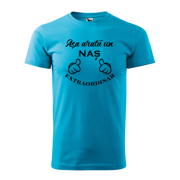 Malfini Tricou Barbat Turcoaz Asa arata un