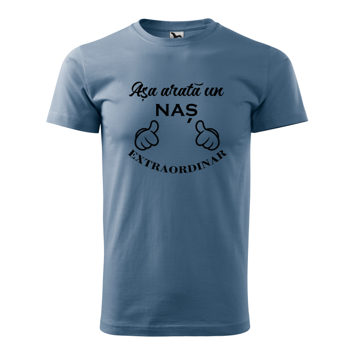 Malfini Tricou Barbat Denim Asa arata un
