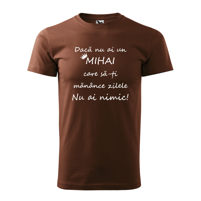 Malfini Tricou Barbat Ciocolatiu Daca nu ai un