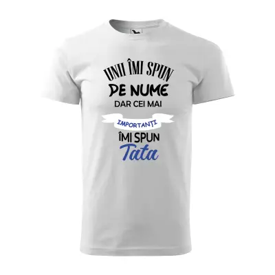 Malfini Tricou Barbat Alb Unii imi spun pe nume