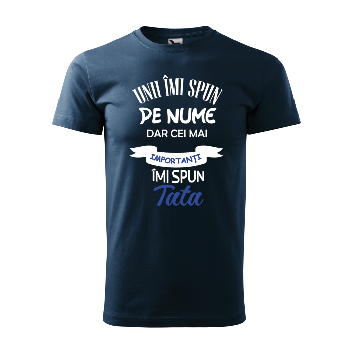 Malfini Tricou Barbat Bleumarine Unii imi spun pe nume