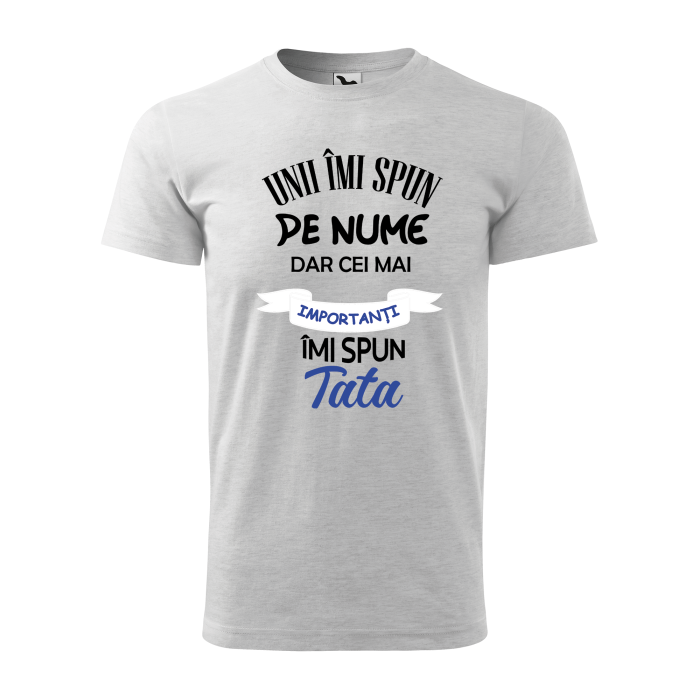 Malfini Tricou Barbat Gri deschis Unii imi spun pe nume