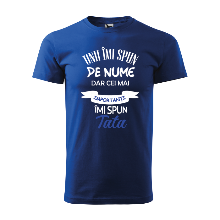 Malfini Tricou Barbat Albastru regal Unii imi spun pe nume