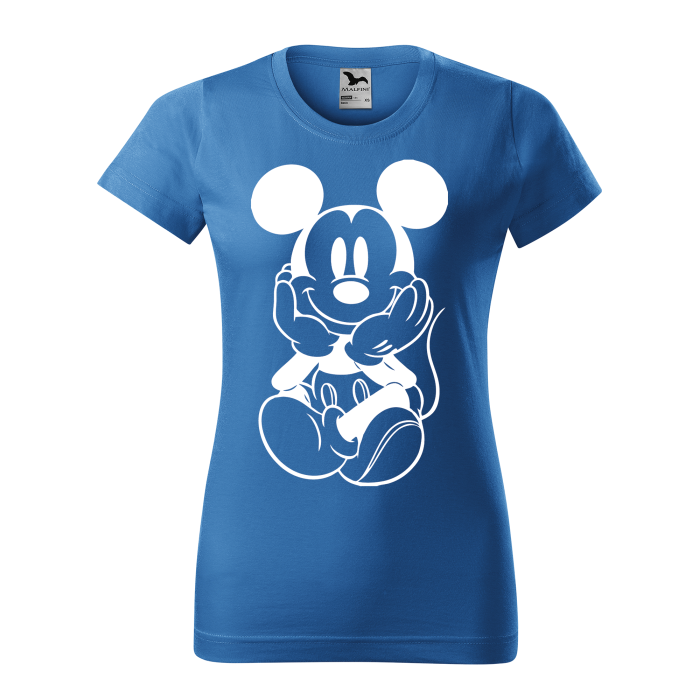 Malfini Tricou Dama Albastru azuriu Mickey