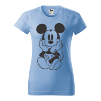 Malfini Tricou Dama Bleu Mickey