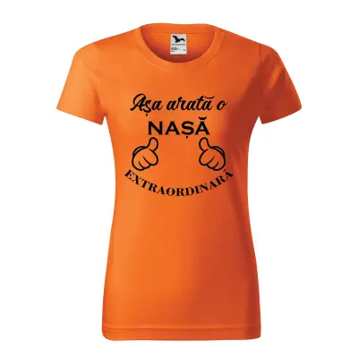 Malfini Tricou Dama Portocaliu Asa arata o