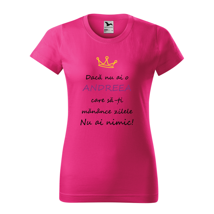 Malfini Tricou Dama Purpuriu Daca nu ai o