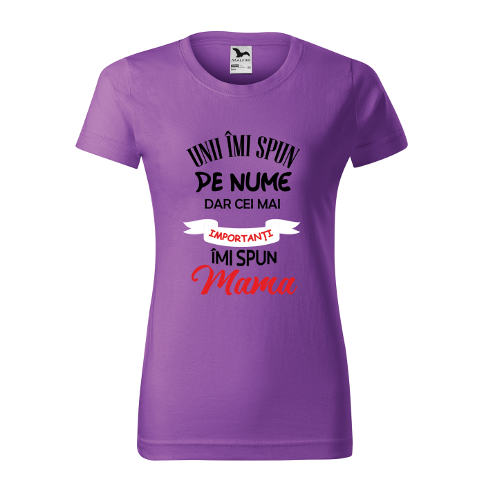 Malfini Tricou Dama Violet Unii imi spun pe nume Malfini Tricou Dama Violet Unii imi spun pe nume