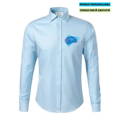 Malfini Camasa Barbat Albastru deschis Journey Personalizata