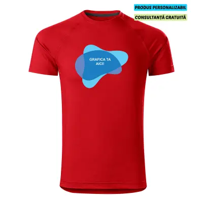 Malfini Tricou Barbat Rosu Destiny Personalizat