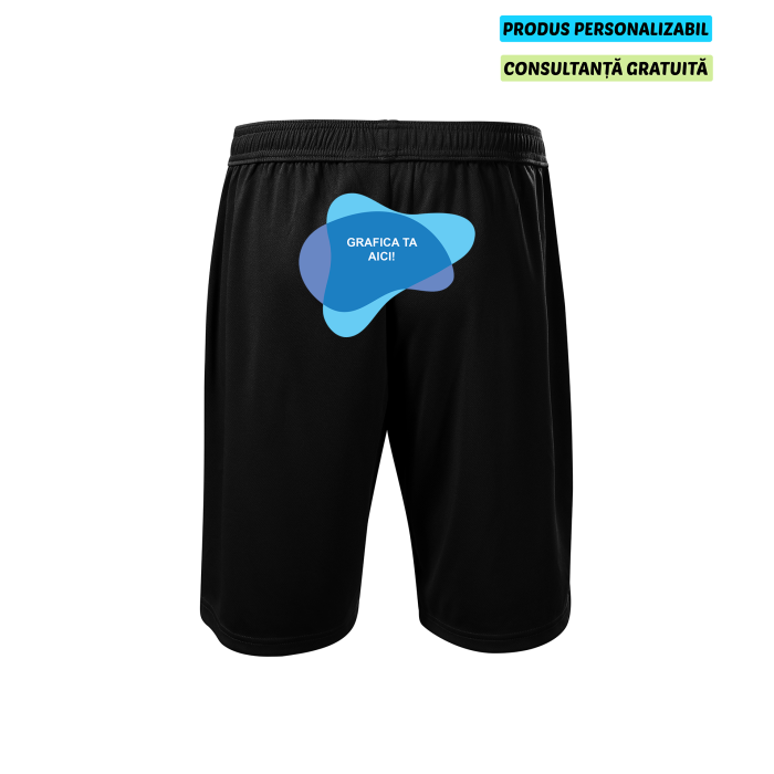 Malfini Pantaloni scurti Barbat Negru Miles Personalizati Malfini Pantaloni scurti Barbat Negru Miles Personalizati