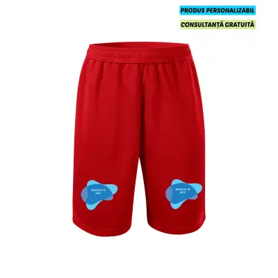 Malfini Pantaloni scurti Barbat Rosu Miles Personalizati