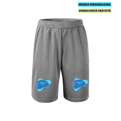 Malfini Pantaloni scurti Barbat Gri Miles Personalizati