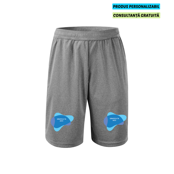 Malfini Pantaloni scurti Barbat Gri Miles Personalizati Malfini Pantaloni scurti Barbat Gri Miles Personalizati