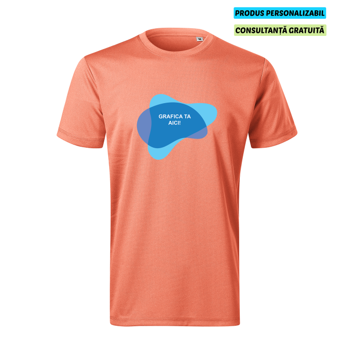 Malfini Tricou Barbat Sunset melanj Chance (GRS) Personalizat