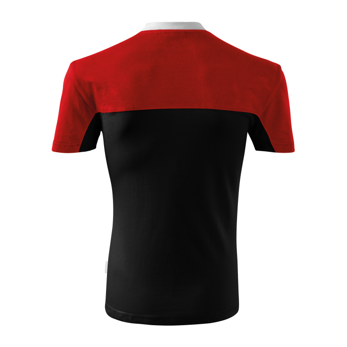 Rimeck Tricou Unisex Negru/Rosu Color Mix