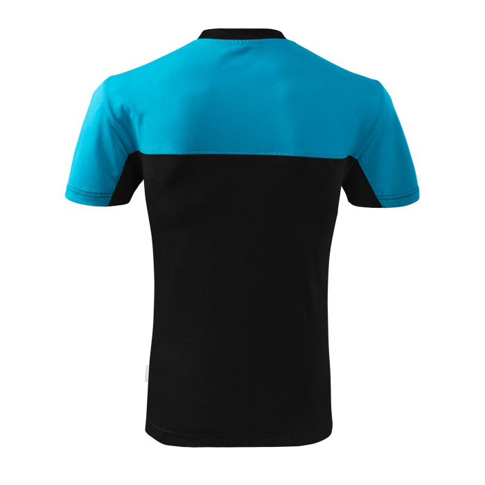 Rimeck Tricou Unisex Turcoaz/Negru Color Mix