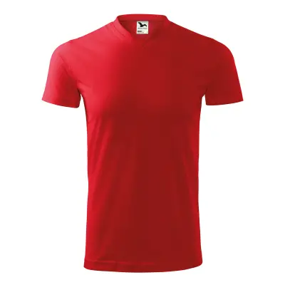 Malfini Tricou Unisex Rosu V-neck