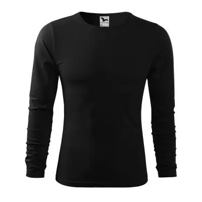 Malfini Tricou maneca lunga Barbat Negru FIT-T LS