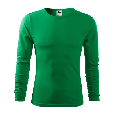 Malfini Tricou maneca lunga Barbat Verde FIT-T LS