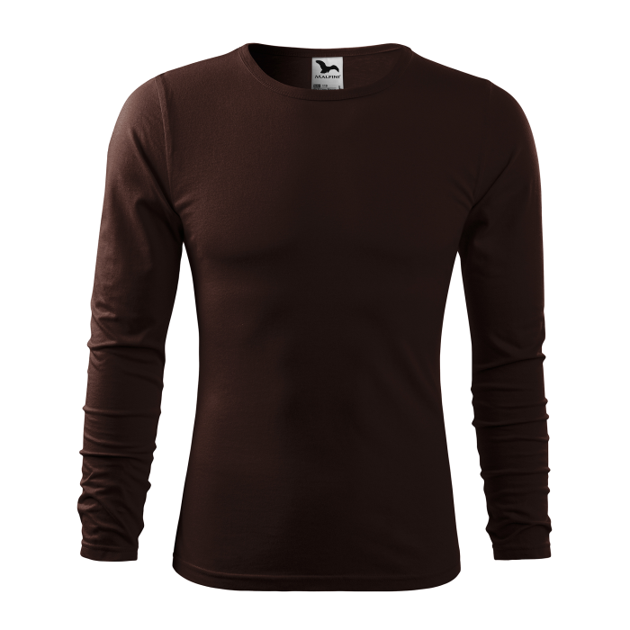 Malfini Tricou maneca lunga Barbat Cafeniu FIT-T LS Malfini Tricou maneca lunga Barbat Cafeniu FIT-T LS