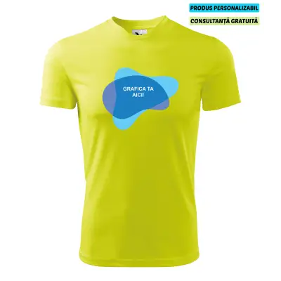 Malfini Tricou Barbat Galben neon Fantasy Personalizat