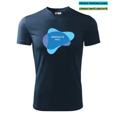 Malfini Tricou Barbat Bleumarine Fantasy Personalizat