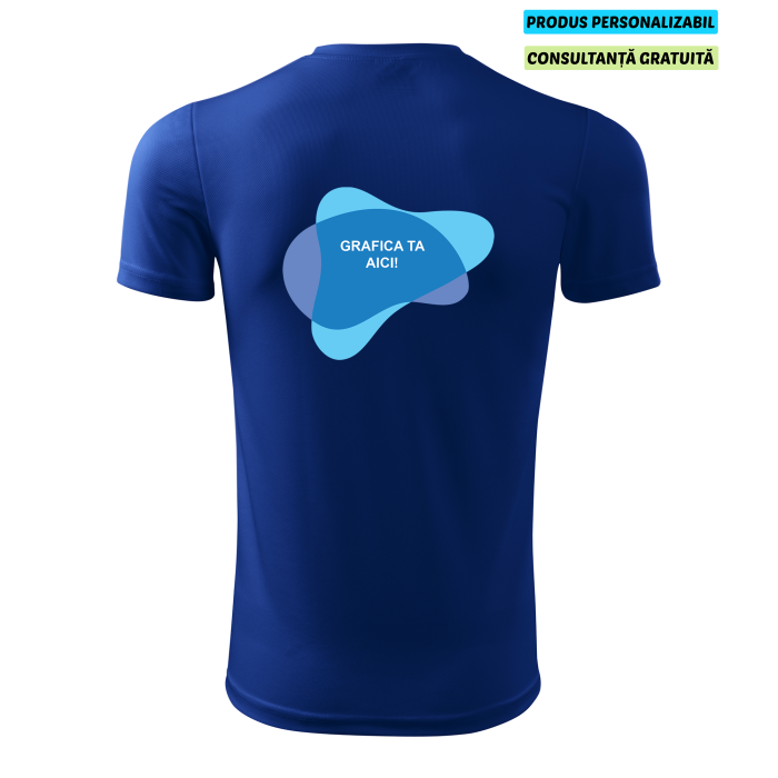 Malfini Tricou Barbat Albastru regal Fantasy Personalizat