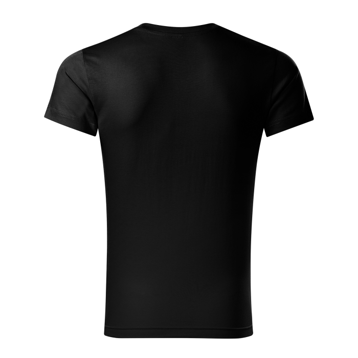 Malfini Tricou Barbat Negru Slim fit V-neck
