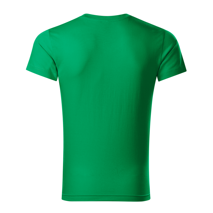 Malfini Tricou Barbat Verde Slim fit V-neck