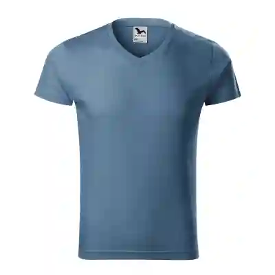 Malfini Tricou Barbat Denim Slim fit V-neck