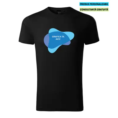 Malfini Tricou Barbat Negru Exclusive Supima Personalizat