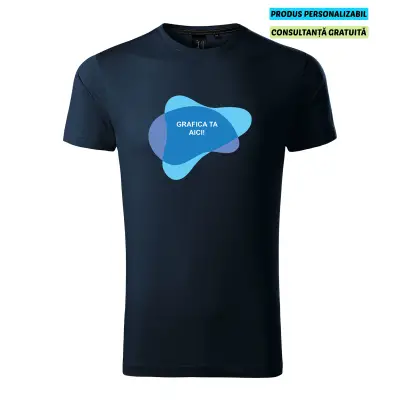 Malfini Tricou Barbat Bleumarine Exclusive Supima Personalizat