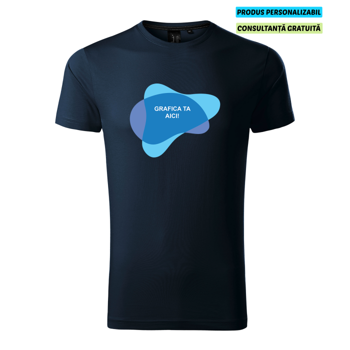 Malfini Tricou Barbat Bleumarine Exclusive Supima Personalizat