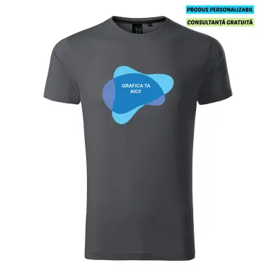 Malfini Tricou Barbat Antracit Exclusive Supima Personalizat