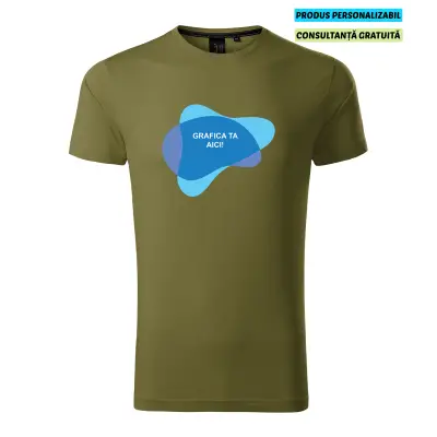 Malfini Tricou Barbat Verde avocado Exclusive Supima Personalizat