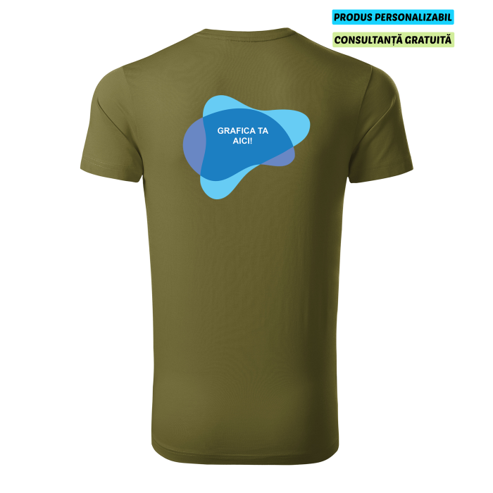 Malfini Tricou Barbat Verde avocado Exclusive Supima Personalizat