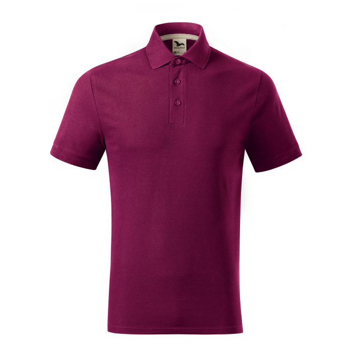 Malfini Tricou Polo Barbat Pruna Prime Bumbac Organic