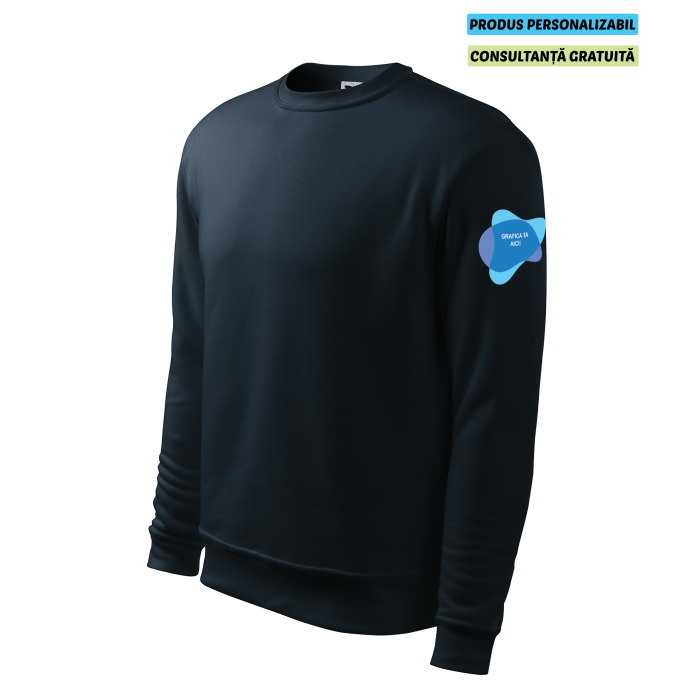 Malfini Bluza Barbat Bleumarine Essential Personalizata