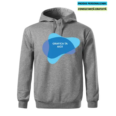 Malfini Hanorac Barbat Gri inchis MOON Personalizat