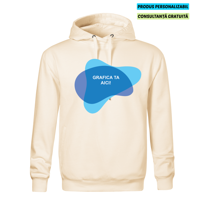 Malfini Hanorac Barbat Bej MOON Personalizat