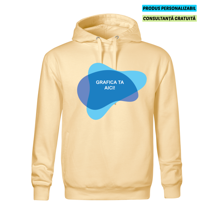 Malfini Hanorac Barbat Bourbon vanilla MOON Personalizat